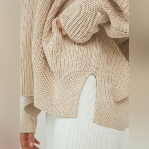 ARCAA movement Vera Organic Knit Sweater - Sand - Picture 5 of 12